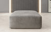 Luxuriöser Samt-Beistellhocker Snug 80 cm – Vielseitiger Sitzpouf für Wohnzimmer
