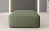 Snug Beistellhocker 80 cm: Gemütlicher Stoff-Pouf für modernes Wohnzimmer Design