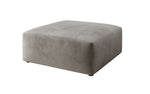Lade das Bild in den Galerie-Viewer, Eleganter Snug Samt Beistellhocker 80 cm – Komfortabler Moderner Design Pouf
