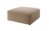 Luxuriöser Bouclé Beistellhocker Snug: Stilvoller Akzent, Robust & Vielseitig, 80cm Durchmesser
