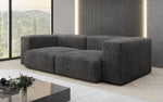 Lade das Bild in den Galerie-Viewer, Luxuriöses Cord Designer 2-Sitzer Sofa Snug – Modern, Gemütlich, Vielseitig Farben

