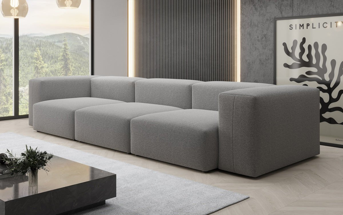Luxuriöses Designer 3-Sitzer Bouclé Sofa Snug: Modern, Gemütlich, Stilvoll für Ihr Zuhause