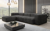 Luxuriöses Ecksofa Snug aus Cordstoff – Modernes Design, Hoher Komfort, Verstellbar