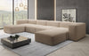 Luxuriöses U-Form Bouclé Designer Sofa: Gemütlich, Modern, Groß für Ihr Wohnzimmer