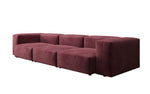 Lade das Bild in den Galerie-Viewer, Luxuriöses Designer 3-Sitzer Samtsofa Snug – Komfortables Wohnzimmer Sofa mit Stil

