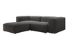 Luxuriöses Designer L-Sofa Snug Mini aus edlem Bouclé-Stoff für Ihr Zuhause