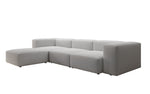 Lade das Bild in den Galerie-Viewer, Luxuriöses L-Sofa Snug: Modernes Bouclé-Ecksofa für gemütliche Wohnzimmer-Oasen
