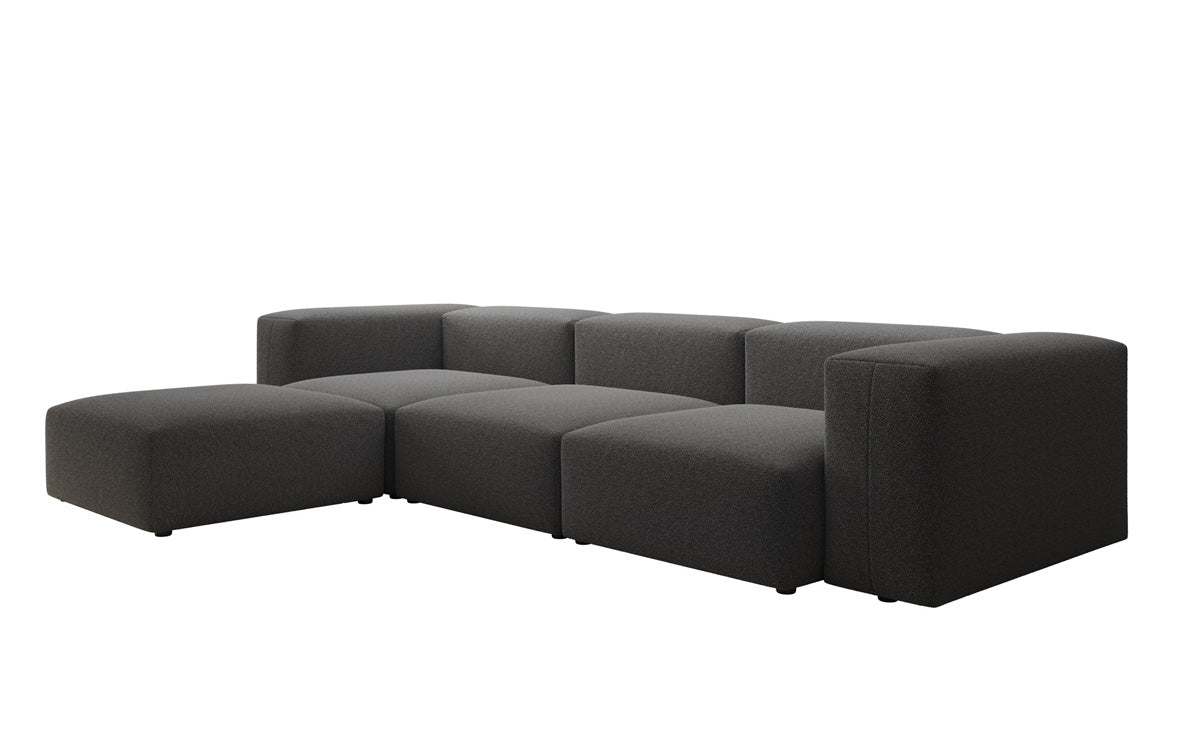 Gemütliches L-Sofa aus Bouclé: Luxus und Komfort für Ihr Zuhause