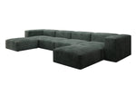 Lade das Bild in den Galerie-Viewer, Luxuriöses U-Sofa Snug im Cord-Design – Modern, Gemütlich, Großzügig für Ihr Wohnzimmer
