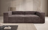 Lesley Cordsofa 3-Sitzer: Kuscheliger Komfort & Stil für Ihr Wohnzimmer
