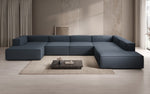 Lade das Bild in den Galerie-Viewer, Luxuriöses Designer U-Form Ecksofa XXL – Modernes Stoffsofa für Wohnzimmer

