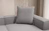 Lesley Bouclé Zierkissen 60x60: Luxuriöses, Weiches Dekokissen für Sofa & Bett