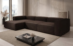 Lade das Bild in den Galerie-Viewer, Designer Ecksofa Lesley L: Luxuriöser Bouclé, Modernes Design, Hoher Komfort
