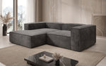 Lade das Bild in den Galerie-Viewer, Lesley L-Form Designer Sofa aus Cord: Stilvolle Gemütlichkeit für Ihr Wohnzimmer
