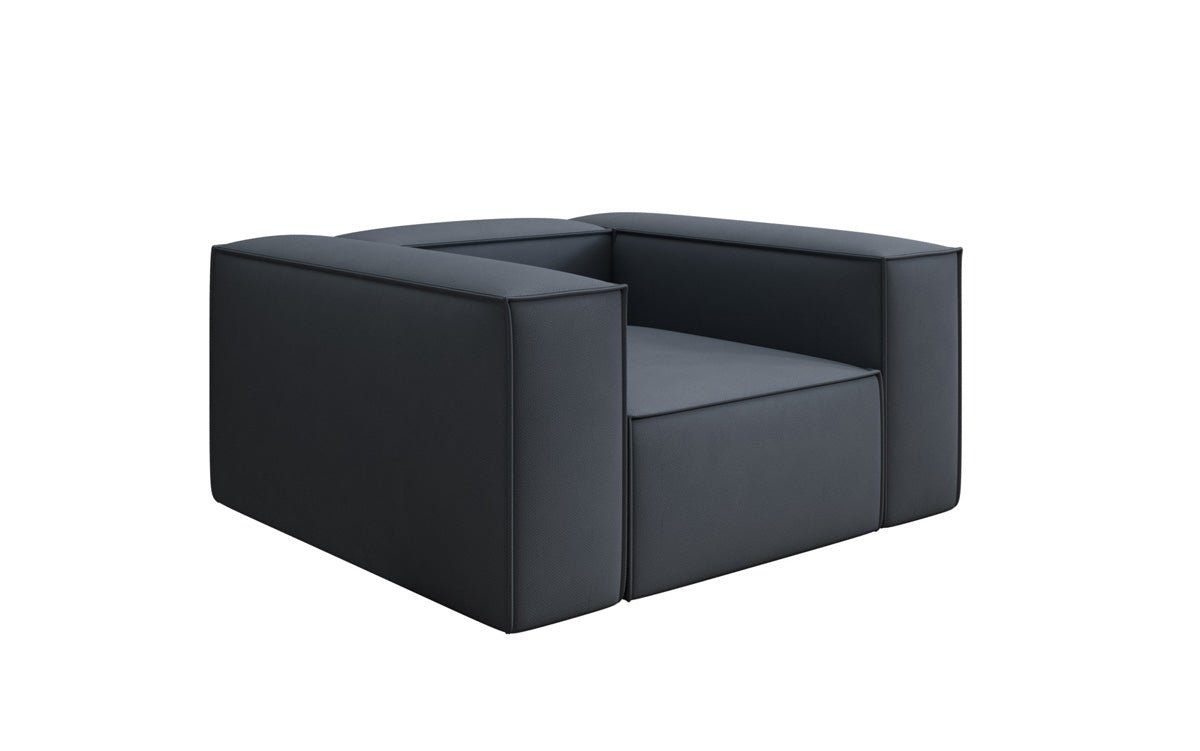 Lesley Designer Polstersessel: Komfortabler Stoff Armstuhl für Modernes Wohnzimmer