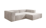 Lade das Bild in den Galerie-Viewer, Luxuriöses Ecksofa Lesley Mini Samt: Modernes Design für Ihr Wohnzimmer

