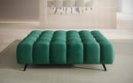 Lade das Bild in den Galerie-Viewer, Luxuriöser Samt Beistellhocker Amora – Eleganter, Moderner Sitzhocker mit Komfort-Design
