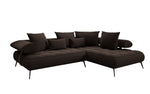 Lade das Bild in den Galerie-Viewer, Luxuriöses Designer L-Sofa Sydney Bouclé mit Elektrischer Relaxfunktion &amp; Stauraum
