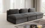 Lade das Bild in den Galerie-Viewer, Luxuriöses Cord-Designer-Sofa Cuddle: Gemütlicher 3-Sitzer für modernes Wohnzimmer
