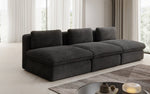 Lade das Bild in den Galerie-Viewer, Luxuriöses Cord-Designer-Sofa Cuddle: Gemütlicher 3-Sitzer für modernes Wohnzimmer
