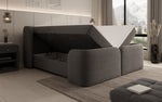 Lade das Bild in den Galerie-Viewer, Riva Bouclé Boxspringbett mit Integriertem Stauraum – Luxuriöser Schlafkomfort und Elegantes Design
