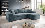 Lade das Bild in den Galerie-Viewer, Denver Designer Cord Sofa: Stilvoll, Bequem, mit Schlaf- und Klappfunktion

