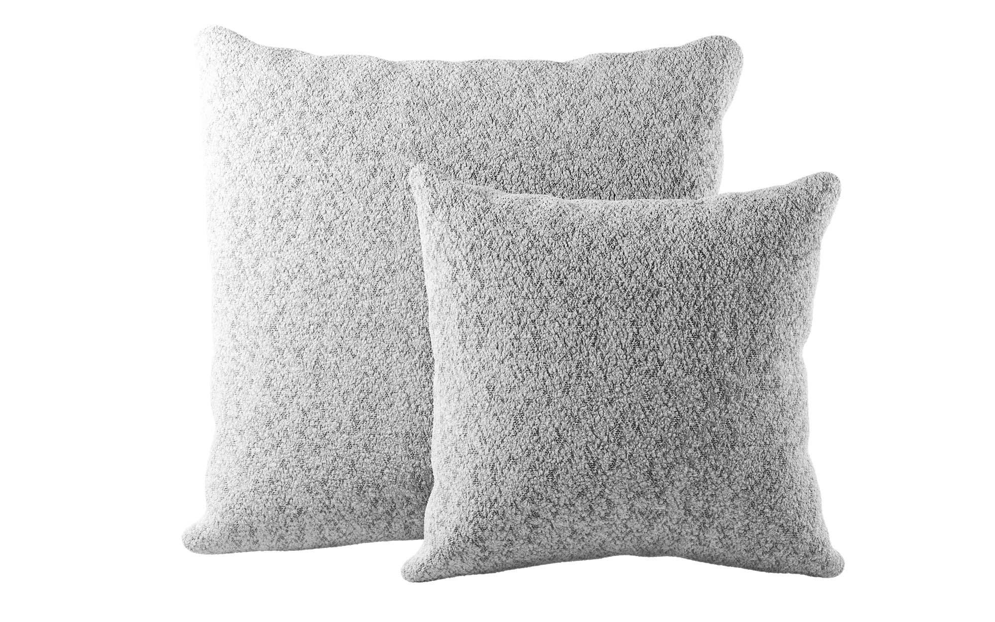 Weiches Bouclé Zierkissen-Set Gava Loom - Luxuriöser Komfort, Stilvolles Design