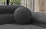 Lade das Bild in den Galerie-Viewer, Luxuriöses Rundes Bouclé Zierkissen Globe ⌀28 cm für Stilvolles Wohnen
