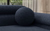 Rundes Bouclé Zierkissen: Elegantes Kuschelkissen für Stilvolles Wohnen & Gemütlichkeit