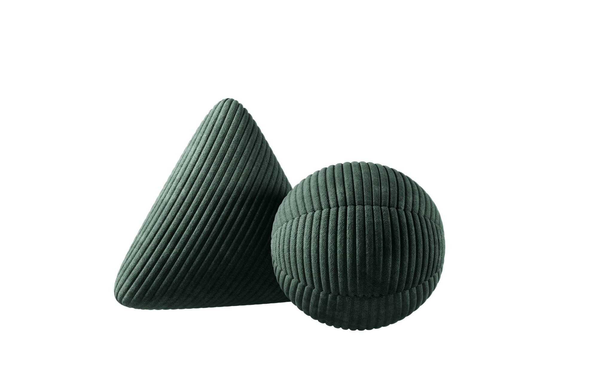 Gemütliches Zierkissen Set Globe/Nook aus weichem Cord für Ihr Zuhause