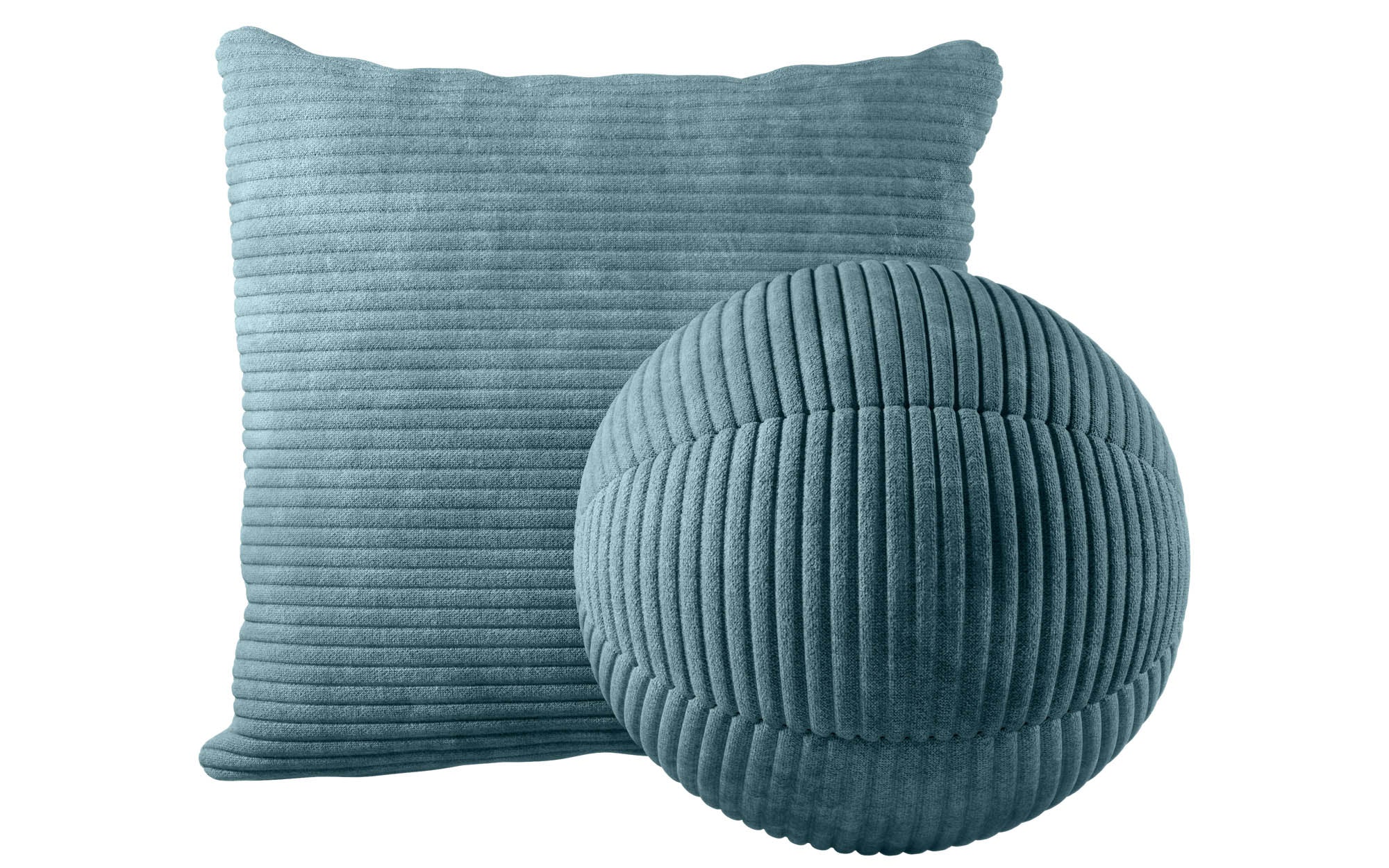 Luxuriöses Cord Zierkissen-Set Gava/Sphere für stilvolle Raumakzente