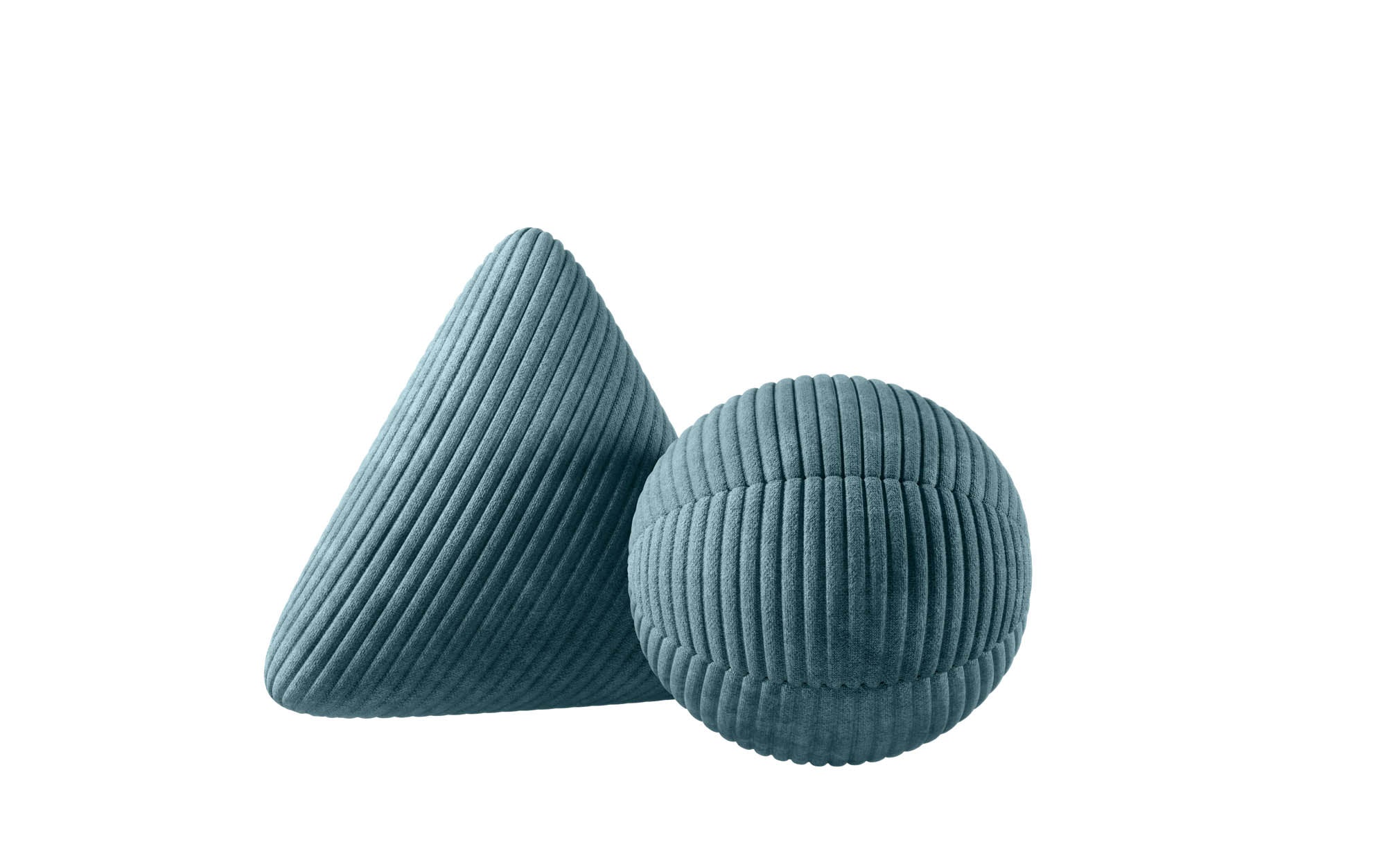 Gemütliches Zierkissen Set Globe/Nook aus weichem Cord für Ihr Zuhause