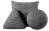 Luxuriöses weiches Cord Zierkissen-Set für stilvolles Wohnzimmer-Ambiente