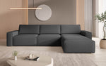 Lade das Bild in den Galerie-Viewer, Luxuriöses Modulares Ecksofa Yuma L: Stilvoll, Bequem, Anpassbar, Bouclé-Stoff
