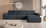 Lade das Bild in den Galerie-Viewer, Luxuriöses Modulares Ecksofa Yuma L: Stilvoll, Bequem, Anpassbar, Bouclé-Stoff

