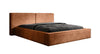 Elegantes Designer Polsterbett Ophelia: Samtiger Cord-Bezug, integrierter Stauraum, maximaler Komfort