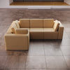 Elegantes Modulares Gartensofa Eden L: Wetterfest, Flexibel für Luxuriöse Outdoor-Momente