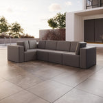 Lade das Bild in den Galerie-Viewer, Premium Schutzbezug für Gartensofa Eden L Maxi – Wetterfest &amp; Robust
