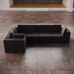 Lade das Bild in den Galerie-Viewer, Luxuriöses Modulares Gartensofa Eden L Maxi – Wetterfest &amp; Komfortabel
