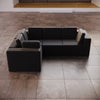 Elegantes Modulares Gartensofa Eden L: Wetterfest, Flexibel für Luxuriöse Outdoor-Momente