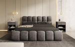 Lade das Bild in den Galerie-Viewer, Luxuriöses Polsterbett Boston Cord: Eleganz, Komfort und Praktischer Stauraum für Ihr Schlafzimmer
