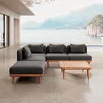 Lade das Bild in den Galerie-Viewer, Nouri Modulares Garten-Ecksofa: Luxuriöse Aevora™ Lounge für Außenbereiche
