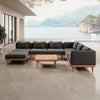 Luxuriöse Nouri Aevora Designer Outdoor Wohnlandschaft – Modulares Wetterfestes Garten Lounge Sofa Set