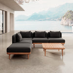 Lade das Bild in den Galerie-Viewer, Nouri Modulares Garten-Ecksofa: Luxuriöse Aevora™ Lounge für Außenbereiche
