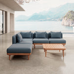 Lade das Bild in den Galerie-Viewer, Nouri Modulares Garten-Ecksofa: Luxuriöse Aevora™ Lounge für Außenbereiche
