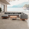Nouri Aevora™ Luxus Outdoor Wohnlandschaft – Modulares Gartensofa mit Sunbrella Stoff