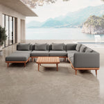 Lade das Bild in den Galerie-Viewer, Nouri Aevora™ Luxus Outdoor Wohnlandschaft – Modulares Gartensofa mit Sunbrella Stoff
