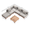 Nouri Modulares Garten-Ecksofa: Luxuriöse Aevora™ Lounge für Außenbereiche