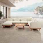 Lade das Bild in den Galerie-Viewer, Nouri Aevora™ Luxus Outdoor Wohnlandschaft – Modulares Gartensofa mit Sunbrella Stoff
