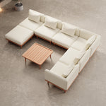 Lade das Bild in den Galerie-Viewer, Nouri Aevora™ Luxus Outdoor Wohnlandschaft – Modulares Gartensofa mit Sunbrella Stoff
